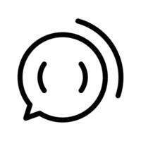 babbelen icoon symbool ontwerp illustratie vector