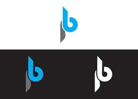 eerste letter bp logo of pictogram ontwerp vector afbeelding sjabloon