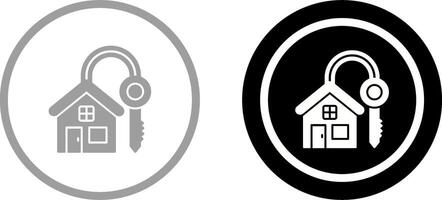 huis sleutel icoon ontwerp vector