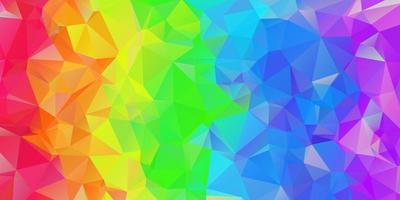kleurrijke veelhoekige mozaïekachtergrond, creatieve ontwerpsjablonen vector