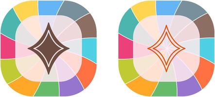 diamant pictogram ontwerp vector