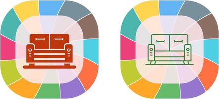 bank pictogram ontwerp vector