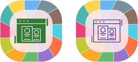 gebruikerspictogram ontwerp vector