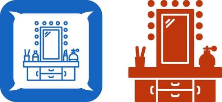 dressing tafel icoon ontwerp vector