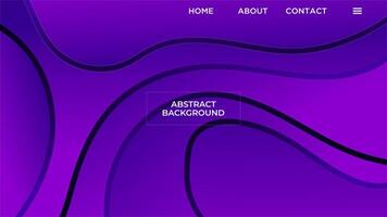 abstract Purper achtergrond elegant helling vormen glad vloeistof kleur ontwerp sjabloon mooi zo voor modern website, behang, Hoes ontwerp vector