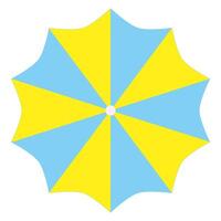 strand paraplu illustratie vector
