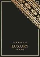 luxe borders wijnoogst kaders ontwerp elementen goud sier- groet bruiloft uitnodiging sjabloon vector