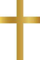 christen kruis keltisch kruis kruisbeeld, christen kruis, Christendom, goud, gouden kruis vector