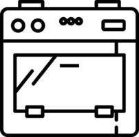 oven schets illustraties vector