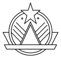 een minimalistische succes logo illustratie vector