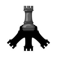 illustratie van schaak vector