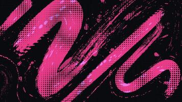 abstract zwart en roze grunge borstel achtergrond met halftone effect. sport- achtergrond met grunge concept vector