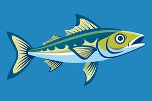 gemeenschappelijk snookeren vis illustratie. vector