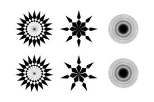 abstract fonkeling vorm symbool teken pictogram symbool zichtbaar illustratie reeks vector