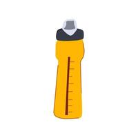 sport herbruikbaar water fles tekenfilm illustratie vector