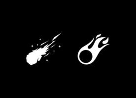 meteoor logo voorraad illustratie ontwerp vector