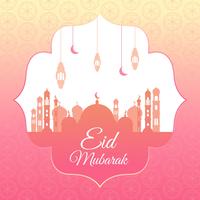 eid mubarak vector