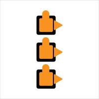 modern kogel points element vector