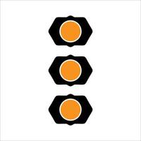 modern kogel points element vector