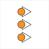 modern kogel points element vector