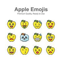 krijgen deze voorzichtig bewerkte emoji icoon ontwerp, schattig uitdrukkingen vector