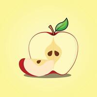 heerlijk vers fruit illustratie ontwerp. achtergrond vectoren en illustraties.