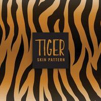 tijger huid structuur afdrukken patroon vector