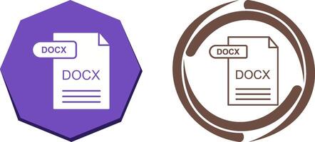 docx icoon ontwerp vector