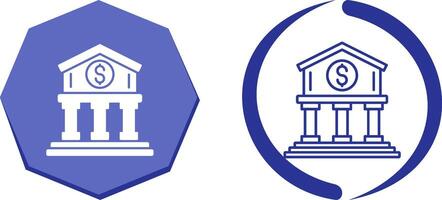 ontwerp bankpictogram vector