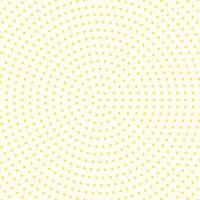 dots cirkel patroon achtergrond in zacht geel kleur vector