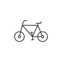 fiets pictogrammenset vector