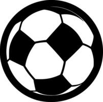 Amerikaans voetbal, minimalistische en gemakkelijk silhouet - illustratie vector