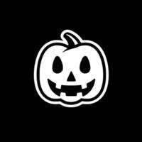 halloween - minimalistische en vlak logo - illustratie vector