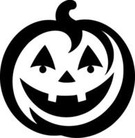 halloween - minimalistische en vlak logo - illustratie vector