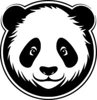 panda - hoog kwaliteit logo - illustratie ideaal voor t-shirt grafisch vector