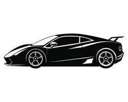 schetsen van lamborghini sport- auto ontwerp vector