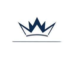 kroon icoon ontwerp concept van logo vector