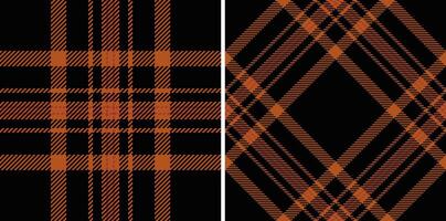 textiel kleding stof Schotse ruit van patroon plaid achtergrond met een naadloos structuur controleren . vector