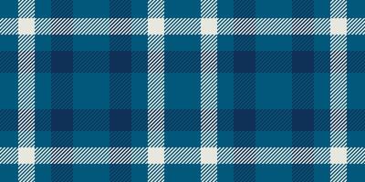 sofa achtergrond controleren plaid, golf structuur kleding stof tartan. halloween patroon textiel naadloos in cyaan en blauw kleuren. vector