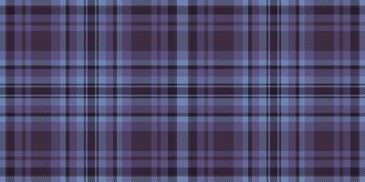 sofa kleding stof patroon , plakband achtergrond controleren tartan. Kerstmis kaart plaid structuur textiel naadloos in donker en indigo kleuren. vector