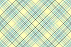 rechthoek naadloos Schotse ruit achtergrond, venster controleren patroon. jaren zeventig kleding stof plaid textiel structuur in licht en limoen kleuren. vector