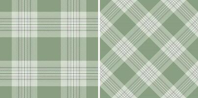 plaid kleding stof van controleren Schotse ruit patroon met een achtergrond textiel naadloos textuur. vector