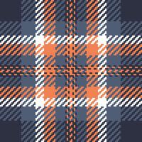 textiel ontwerp van getextureerde plaid. geruit kleding stof patroon swatch voor shirt, jurk, pak, omhulsel papier afdrukken, uitnodiging en geschenk kaart. vector