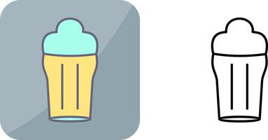 pint van bier icoon ontwerp vector