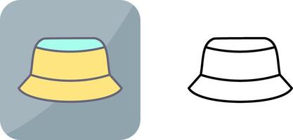 Mannen hoed icoon ontwerp vector