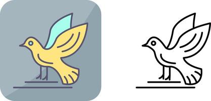 vogel pictogram ontwerp vector