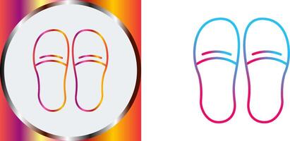 slippers icoon ontwerp vector