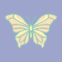 gelaagde papercut vlinders vector