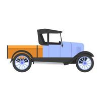 trendy charabanc concepten vector