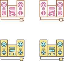 stereo icoon ontwerp vector